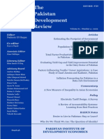 Pakistan Development Review - V61i4 PDF