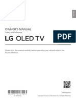 Owner's Manua LG Oled Eng