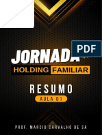 RESUMO - Aula 01 - Jornada de Holding Familia