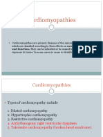 Cardiomyopathies 6th Year Seminar GRP BB