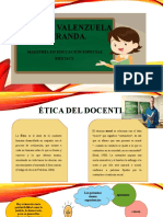 Etica Del Docente