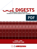 San Beda Chair Cases (2021) - 04. Taxation Law