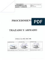 Procedimiento de Trazado y Armado