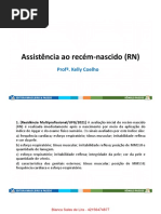 Assistência Ao Recém-Nascido (RN) : Prof . Kelly Coelho