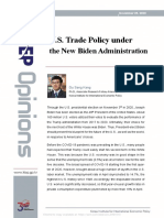 U.S. Trade Policy Under The New Biden Adminsitration