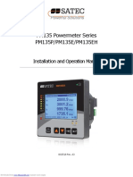 PM135 Powermeter Series PM135P/PM135E/PM135EH: Installation and Operation Manual