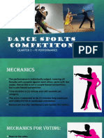 Independent Learning Tasks 3 - DANCE SPORTS COMPETITON