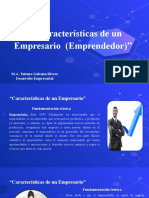 Características de Un Empresario