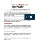 Caso Clínico de Jeffrey Dahmer