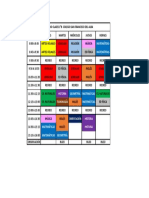 Horario 1 B