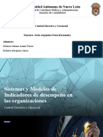 Sistemas y Modelos de Indicadores de Desempeño