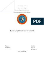 Fundamentos Del Mantenimiento Industrial