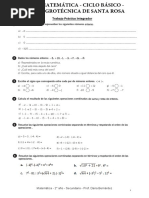 Trabajo Practico Integrador 2022 - Matemática - 2° I - Agrotécnica