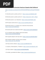 Lineamientos de Derecho Penal - Zaffaroni - Videos