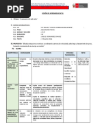 SESIÓN DE APRENDIZAJE 1º-2º Del 24 Al 28 de Mayo - Tema Salto Largo