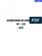 Instrucciones de Operacion PDF