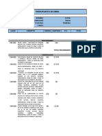 Curso Precios Unitarios y Presupuestos