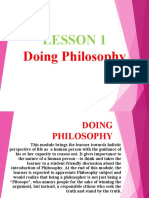 Doing Philosophy PDF