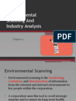 Chapter 2 - Environmental Scanning - Industry Analysis