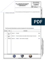 Normazione 9.55844: Procurement Specification Hot-Pressed Decorative Coatings On Plastic Components