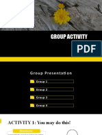 Forms and Functions of Social Organizations Group Activity