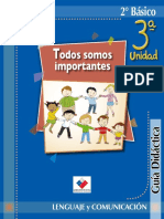 Lenguaje 2º Básico Unidad 3 Profesor Todos Importantes PDF