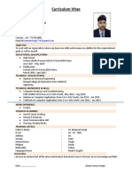 Resume Format