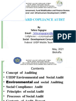 Social Compliance Audit UIIDP2021