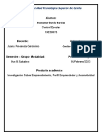 Investigación de Empredendor