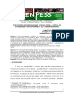 Ekeys, Positivismo, Fenomenologia e Serviço Social Crítica Às Expressões Contemporâneas Do Conservadorismo