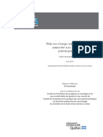 INESSS Prise en Charge Extravasation Associee Traitements Antineoplastiques PDF