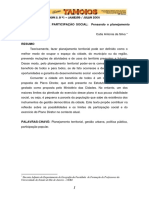 Plano Diretor e Participação Social