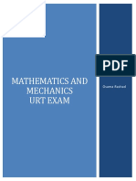 URT Model 1 - Answered