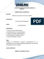 Trabajo de Investigacion Ecología y Medio Ambiente 10 de Marzo, 2023