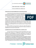 Documento para Bibliotecarios y Bibliotecarias