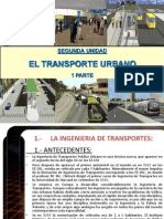 Segunda y Tercera Transporte Urbano