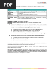 Fichas Didacticas-Derechos Humanos