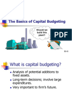 The Basics of Capital Budgeting