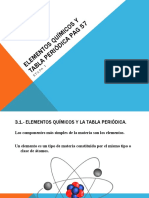 Elementos Químicos y Tabla Periódica