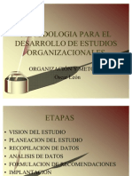 Metodologia para El Desarrollo de Estudios Organizacionales