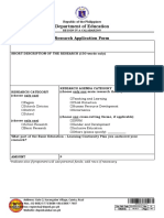 Research Application Form