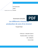 Grammaire Textuelle - DOSSIER