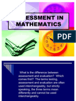 Assessment in Mathematics