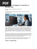 What Is An AI Engineer