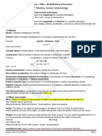 Physics-5054-All Definitions&Formulae-RevisedSyllabus