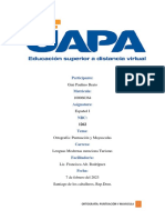 Tarea de Español V