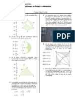 Problemas Areas Sombreadas 4to Sec