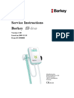 SERVICE INSTRUCTIONS Manual - BARKEY S-LINE