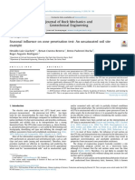 Seasonal Influence On Cone Penetration Test An Unsaturated Soil Site Example