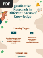 Lesson 4 - Qualitative Research in Different Areas of Knowledge